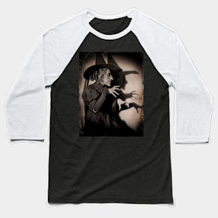 Wicked Witch Of The West. Wizard Of Oz Witch. Margaret Hamilton. Baseball T-Shirt